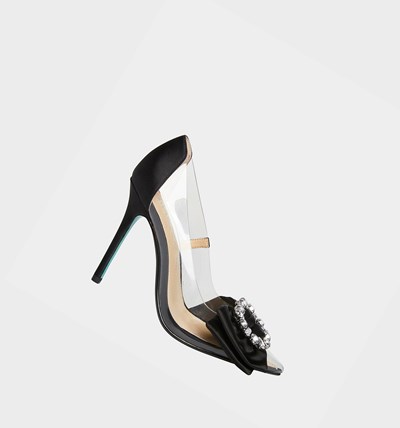 Black Betsey Johnson Sb-moxie Women's Heels | SWNM-81764