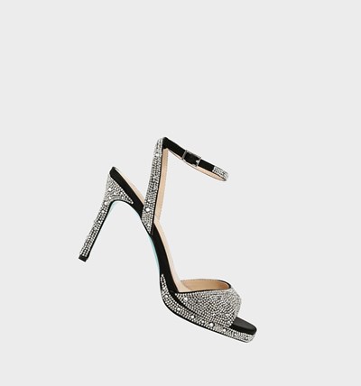 Black Betsey Johnson Sb-suni Women's Heels | PAHJ-78265