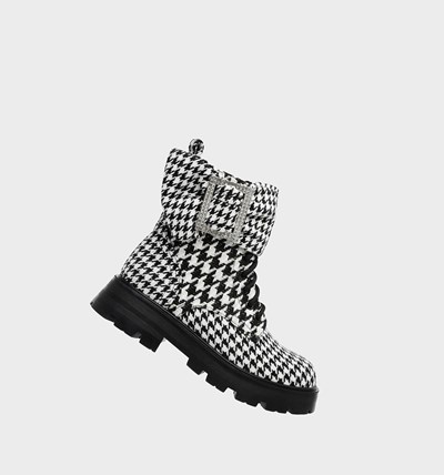 Black / White Betsey Johnson Dozer Women's Boots & Booties | AWYP-48569