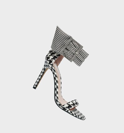 Black / White Betsey Johnson Rarity Women's Heels | ETBY-45630