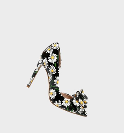 Flower Betsey Johnson Prince-p Women's Heels | LJAM-84702
