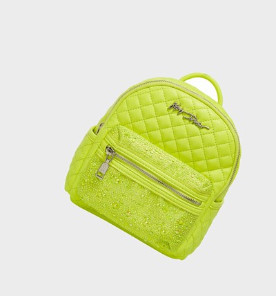 Green Betsey Johnson Glam Squad Mini Women's Backpack | YQTA-04892