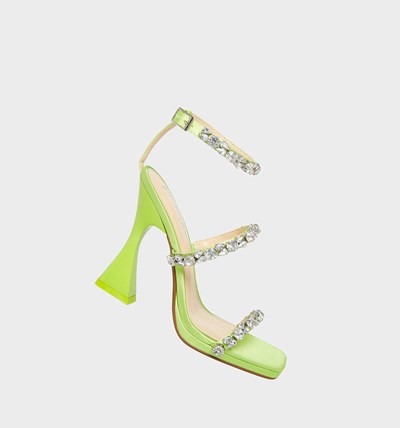 Green Betsey Johnson Sb-perry Women's Heels | ARLS-79603