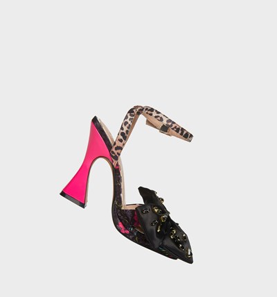 Leopard Betsey Johnson Loise Women's Sandals | GSWH-87925
