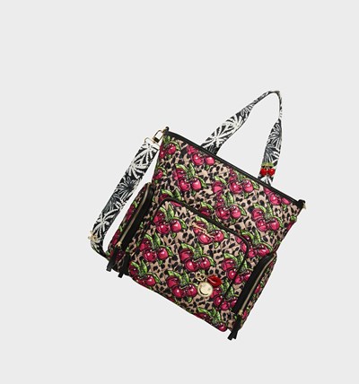 Leopard Betsey Johnson Wild At Heart Women's Tote Bags | TVDX-59436