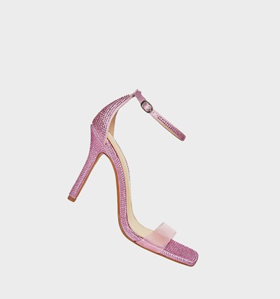 Light Pink Betsey Johnson Sb-cole Women's Sandals | FWPC-70982