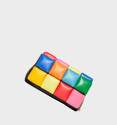 Multicolor Betsey Johnson Cube Games Women's Crossbody Bags | AQHF-56083