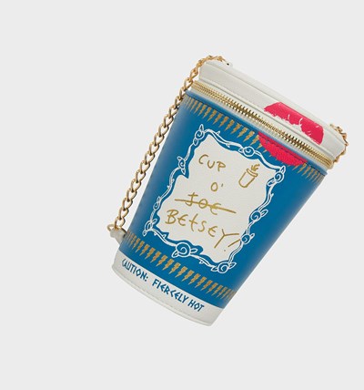 Multicolor Betsey Johnson Kitsch Cup Of Betsey Crossbody Women's Kitsch Bags | QGJN-27693