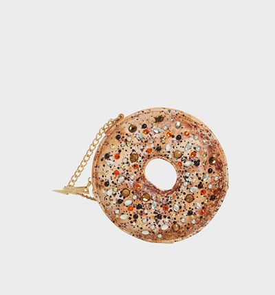 Multicolor Betsey Johnson Kitsch Everything Bagel Crossbody Women's Kitsch Bags | PFOS-83761