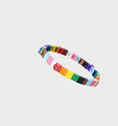 Multicolor Betsey Johnson One Love Stretch Women's Bracelets | VEYW-81537