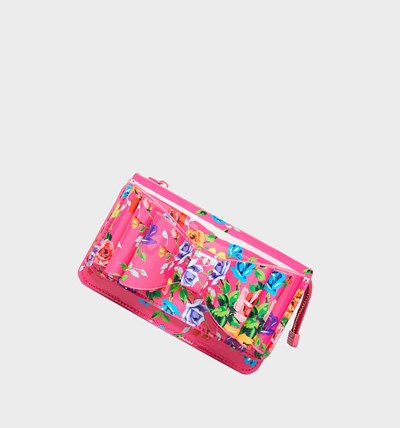 Pink Betsey Johnson Here For The Bows Women's Crossbody Bags | KRSB-74836