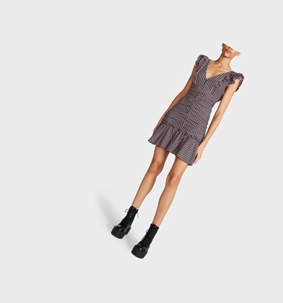 Pink Betsey Johnson Mad About Mini Women's Dresses | JKLG-53864
