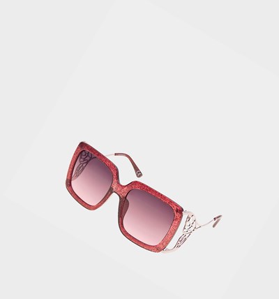 Pink Betsey Johnson Magical Mermaid Women's Sunglasses | EAWQ-24530