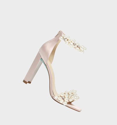 Pink Betsey Johnson Sb-fay Women's Heels | EAQD-39782