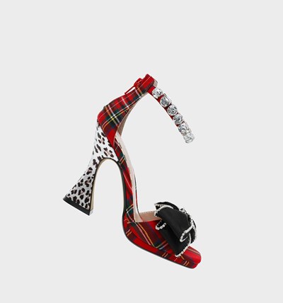 Red Betsey Johnson Guliana Women's Heels | ARHO-98543