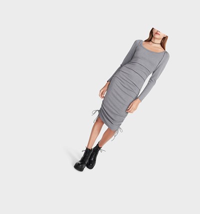 Red Betsey Johnson Hitting The Road Zinc Women's Dresses | KWVU-10653