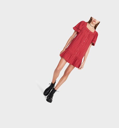 Red Betsey Johnson Naturally Lovely Women's Dresses | DKAX-90764