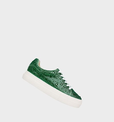 Turquoise Betsey Johnson Sidny Women's Sneakers | FIVL-65493