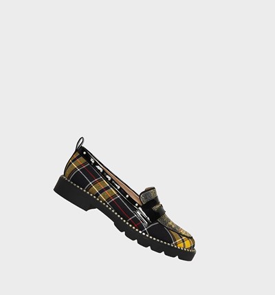 Yellow Betsey Johnson Halliee Women's Loafers | TSFO-72691