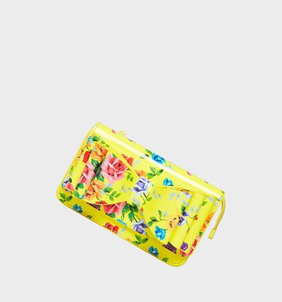 Yellow Betsey Johnson Here For The Bows Women's Crossbody Bags | FINV-83765